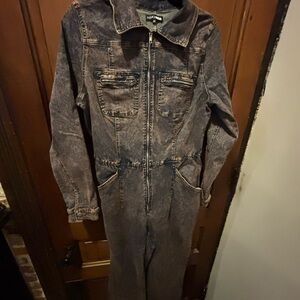 Fashion Nova Denim Jumpsuit